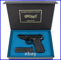 PISTOL GUN PRESENTATION CUSTOM DISPLAY CASE BOX for WALTHER mod. P5 cal. 9x19 mm