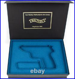 PISTOL GUN PRESENTATION CUSTOM DISPLAY CASE BOX for WALTHER mod. P5 cal. 9x19 mm