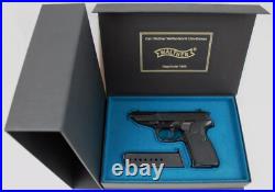 PISTOL GUN PRESENTATION CUSTOM DISPLAY CASE BOX for WALTHER mod. P5 cal. 9x19 mm