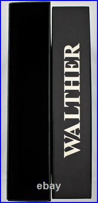 PISTOL GUN PRESENTATION CUSTOM DISPLAY CASE BOX for WALTHER mod. P5 cal. 9x19 mm