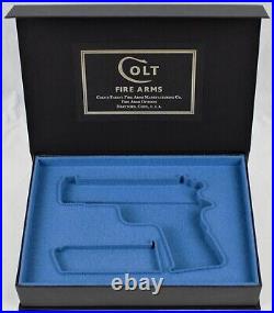 PISTOL GUN PRESENTATION CUSTOM DISPLAY CASE for COLT COMBAT COMMANDER. 45 ACP