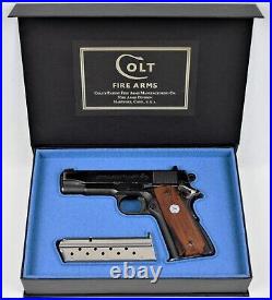 PISTOL GUN PRESENTATION CUSTOM DISPLAY CASE for COLT COMBAT COMMANDER 9mm Para