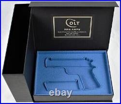 PISTOL GUN PRESENTATION CUSTOM DISPLAY CASE for COLT COMBAT COMMANDER 9mm Para