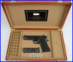 PISTOL GUN PRESENTATION CUSTOM DISPLAY CASE for COLT m1911A1 COMBAT COMANDER 9mm