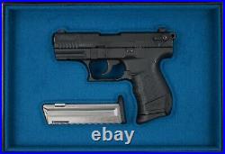PISTOL GUN PRESENTATION DISPLAY CUSTOM CASE BOX for WALTHER P22 cal. 22LR