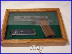 PISTOL PRESENTATION CASE DISPLAY BOX for COLT M1911 1911