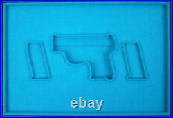 PISTOL PRESENTATION CUSTOM DISPLAY CASE BOX for BROWNING BABY cal. 6,35.25 acp PISTOL PRESENTATION CUSTOM DISPLAY CASE BOX for BROWNING BABY cal. 6,35.25 acp