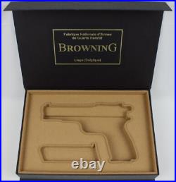 PISTOL PRESENTATION CUSTOM DISPLAY CASE BOX for BROWNING HIGH POWER Type 1 Mk 1