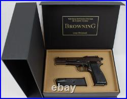 PISTOL PRESENTATION CUSTOM DISPLAY CASE BOX for BROWNING HIGH POWER Type 1 Mk 1