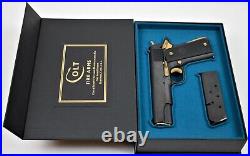 PISTOL PRESENTATION CUSTOM DISPLAY CASE BOX for COLT GOVERNMENT Mk 4 Series 80