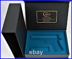 PISTOL PRESENTATION CUSTOM DISPLAY CASE BOX for COLT GOVERNMENT Mk 4 Series 80