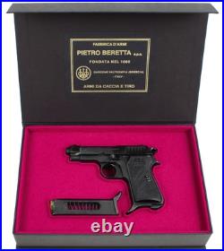PISTOL PRESENTATION DISPLAY CASE BOX for BERETTA m1934 cal. 9mm. 380 after war PISTOL PRESENTATION DISPLAY CASE BOX for BERETTA m1934 cal. 9mm. 380 after war