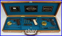 PISTOL PRESENTATION DISPLAY CUSTOM CASE BOX for m1911 A1 COLT REMINGTON ITHACA