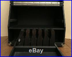 Pachmayr Gun Box Works 5 Pistol Super Deluxe Gun Case Range Box As Is