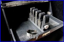 Pachmayr Gun Works Super Deluxe Case-4 Pistol Range Box-Adjustable Lok-Grip Tray