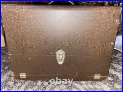 Pachmayr Gun Works Super Deluxe Case 5 Pistol Display Storage Box Made USA