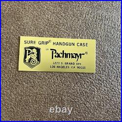 Pachmayr sure grip shooters handgun case vintage