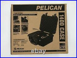 Pelican 1400 Watertight Crushproof Case Black