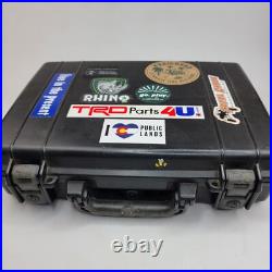 Pelican 1470 Attache Watertight Case With Foam Pistol Gun Insert Black