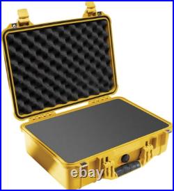 Pelican 1500 case with blue 5 handgun gun insert as pictured Pelican 1500 case with blue 5 handgun gun insert as pictured