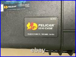 Pelican 1510 Watertight Carry On Hard Case w Foam & Wheels See Details