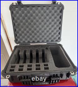 Pelican 1520 Black 5-Pistol Case EXCELLENT