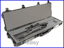 Pelican 1750 Waterproof 50 Rifle Long Gun Hard Travel Gun Case w Foam Black New