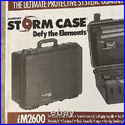 Pelican Hardigg iM2600 Storm Case with Foam (Black) Open Box