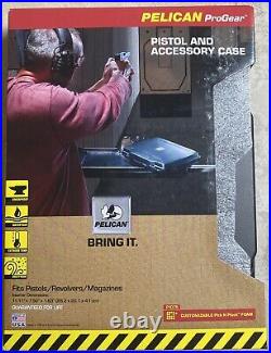 Pelican ProGear P1075 Pistol and Accessory Hard Back Case, Pick N Pluck Foam USA