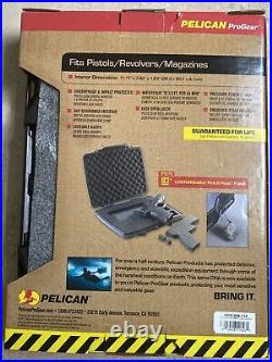 Pelican ProGear P1075 Pistol and Accessory Hard Back Case, Pick N Pluck Foam USA