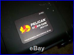 Pelican Storm Case Im3100 With Foam Waterproof Gun Shipping Case Nice