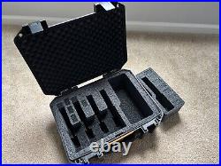 Pelican V300 Vault Large Pistol Case Black New Open Box