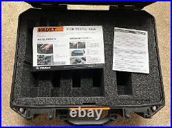 Pelican V300 Vault Large Pistol Case Black New Open Box