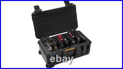 Pelican V525PF7 Vault 7-Pistol Case VCV525-0061-BLK, Black, High-impact polymer