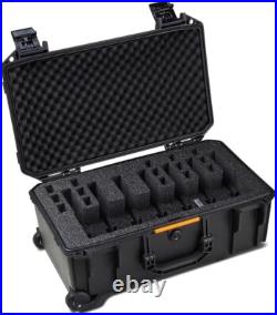 Pelican Vault Pistol Case (Custom Case Pre-Cut Foam), Made in the USA V525