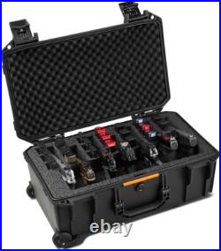 Pelican Vault Pistol Case (Custom Case Pre-Cut Foam), Made in the USA V525