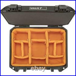 Pelican Vault V300 Large Case with Lid Foam and Dividers, Black #VCV300-0040-BLK