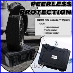 Pistol Case 4-8 Pistol & 4-16 Magazine Pre-Cut Foam Shock Proof Waterproof Hard