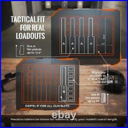 Pistol Case Gun Cases for Handguns with Premium EVA Foam TSA-Approved Hard