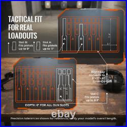 Pistol Case Gun Cases for Handguns with Premium EVA Foam Tsa-Approved Hard S