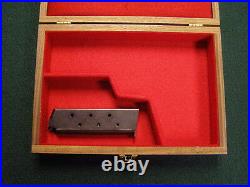 Pistol Gun Presentation Case Wood Box 1911 Fits Colt Kimber Radom Berretta 92
