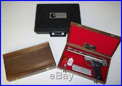Pistol Gun Presentation Case Wood Box For Automag Auto Mag Amc Tde Omc 44amp Amt