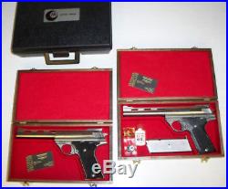 Pistol Gun Presentation Case Wood Box For Automag Auto Mag Amc Tde Omc 44amp Jmp