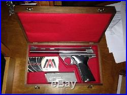 Pistol Gun Presentation Case Wood Box For Automag Auto Mag Amc Tde Omc 44amp Jmp