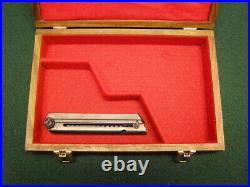 Pistol Gun Presentation Case Wood Box For German Luger P08 Dwm Mauser Swiss Bern