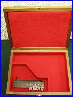 Pistol Gun Presentation Case Wood Box For Walther P38 P1 Pistol Semi Auto German