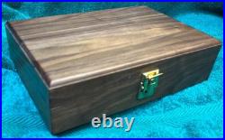 Pistol Gun Presentation Case Wood Top For Walther Ppk Ppk/s Firearm Walnut Box