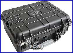 Pistol Handgun Gun Case Heavy Duty Waterproof Box Storage Lockable Foam Carry