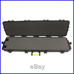 Plano AW Double Scoped Rifle Case with Wheels Black/Yellow Shooting Accessories