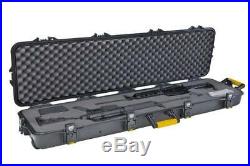 Plano Double Scoped Rifle Case withWheels 55x16x6.5 FREE SHIPPING